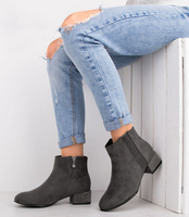 Botki damskie Sixth Sens JW20 Szare