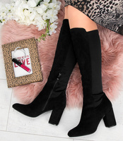 Kozaki damskie Sixth Sens JW76 Czarne