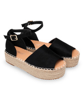 Sandałki damskie Bestelle 100-963 Czarne