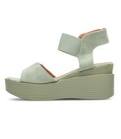 Sandałki damskie Shoesita BE-9011 Zielone