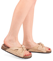 Klapki damskie Coco Perla 2553 Beżowe