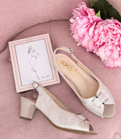 Sandały damskie Pesco 1454 Beżowe