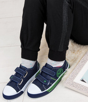 Trampki dziecięce Underline 26B1661 Granatowe