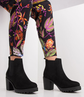 Botki damskie Sixth Sens C166-2 Czarne