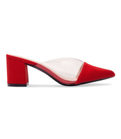 Klapki damskie Laura Mode QL-100 Czerwone