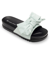 Klapki damskie Laura Mode SYT-04 Zielone