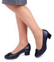 Czółenka Pesco 1767 Granatowe