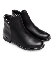 Botki damskie Abloom XW9086 Czarne