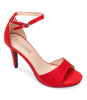 Sandałki damskie Laura Mode QL-128 Czerwone