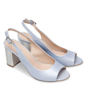 Sandałki damskie Laura Messi 1922 Niebieskie