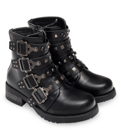 Botki damskie Abloom G513 Czarne