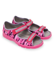 Sandałki dziecięce Befado 969X120 Różowe