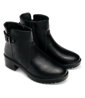 Botki damskie Skotnicki B-3/177 Czarne