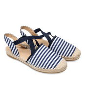 Sandałki damskie Sixth Sens 888-51 Granatowe