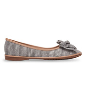 Balerinki damskie Ideal Shoes M-8805 Czarne