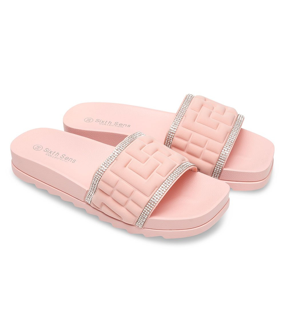 Klapki damskie Sixth Sens H13 Różowe