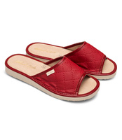 Kapcie damskie Natural Style NS-112 Czerwone