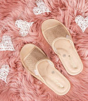 Kapcie damskie Natural Style NS-116 Beżowe