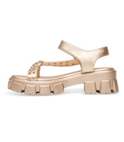 Sandałki damskie Shoesita K-8055 Złote