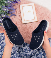 Kapcie damskie Inblu BS-44 Granatowe