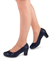 Czółenka Pesco 1656 Granatowe-2