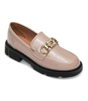 Mokasyny damskie Miss Laura W-215 Khaki