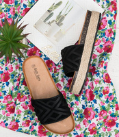 Klapki damskie Sixth Sens H11 Czarne