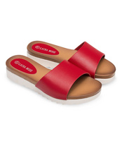 Klapki damskie Laura Mode H10 Czerwone