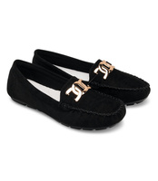 Mokasyny damskie Skotnicki P-3-0580 Czarne