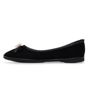 Balerinki damskie Ideal Shoes M-8806 Czarne