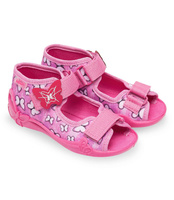 Sandałki dziecięce Befado 242P091 Różowe