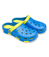 Klapki dziecięce Realpaks F-402 Niebiesko-Zielone