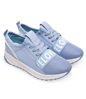 Buty sport damskie IdealShoes X-9703 Niebieskie