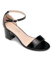 Sandałki damskie Laura Mode QL-159 Czarne