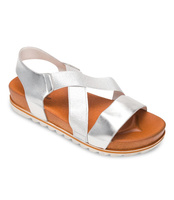 Sandałki damskie Bello Star WS19 Srebrne