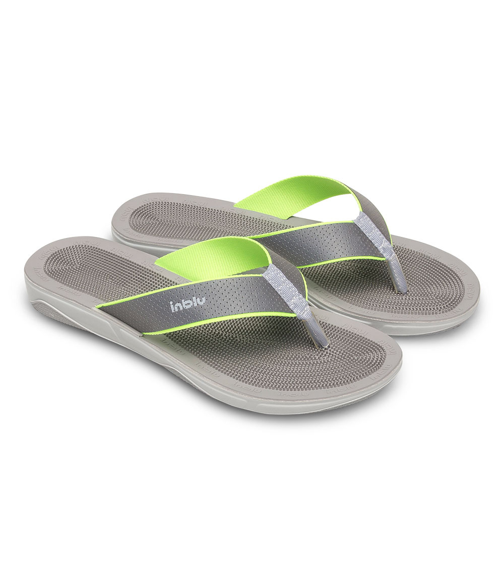 Japonki damskie Inblu DD-11 Szaro-Zielone