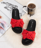 Klapki damskie Laura Mode SYT-04 Czerwone