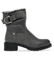 Botki damskie Foreverfolie F2805 Szare