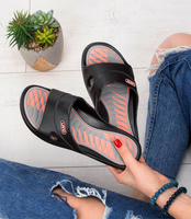 Klapki damskie basenowe Lano KL-3-3060-11 Czarne