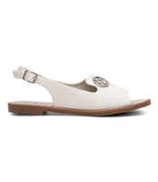 Sandałki damskie Skotnicki S-3-0634 Białe