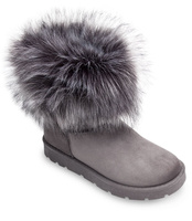 Śniegowce damskie Abloom BM-566 Szare