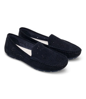 Mokasyny damskie Skotnicki P-3-0583 Granatowe