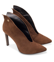 Botki damskie Laura Messi 1870 Brązowe