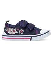 Trampki dziecięce Underline 10C1825 Granatowe