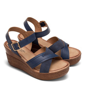 Sandałki damskie Skotnicki S-3/4021 Granatowe