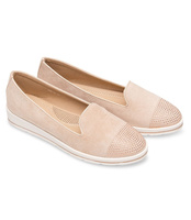 Mokasyny damskie Sixth Sens 888-20 Beżowe