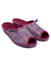 Kapcie damskie Befado 581 Bordowe