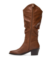 Kowbojki damskie Abloom CH19102 Brązowe