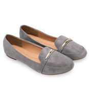 Mokasyny damskie Abloom 9988-121 Szare