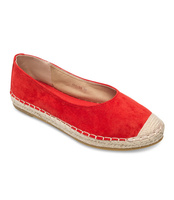 Espadryle damskie Sixth Sens 888-59 Czerwone